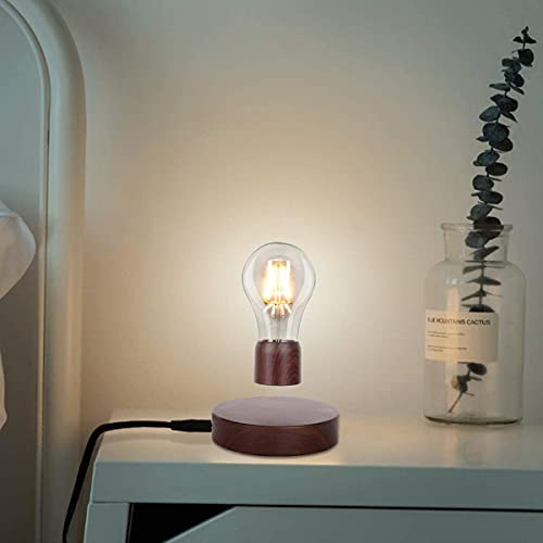 MAGNETIC LEVITATING LIGHT BULB