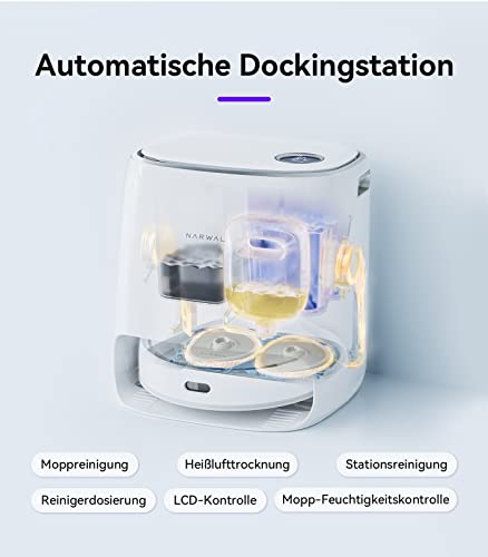 NARWAL Freo Saugroboter mit Wischfunktion und automatischer Dockingstation