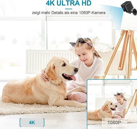 4K HD Mini Überwachungskamera