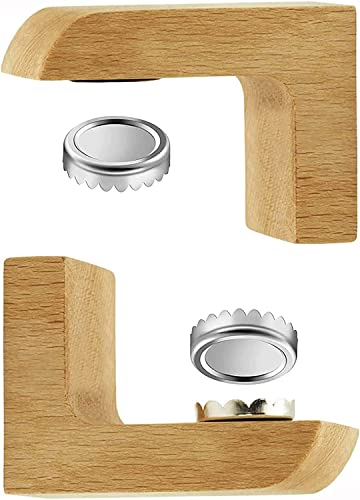 Magnetischer Seifenhalter aus Holz